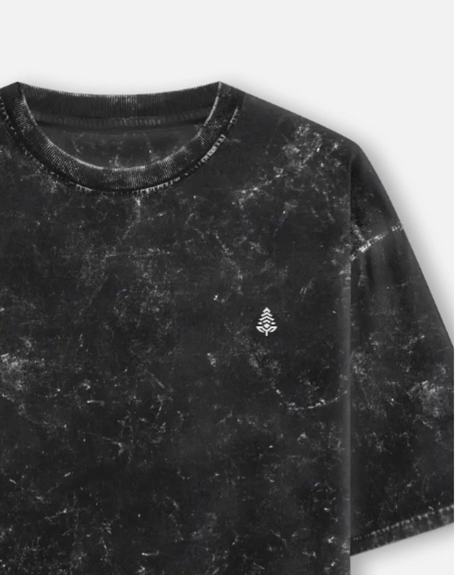 Premium Acid Wash Oversized T-Shirt for Men & Women | 240 GSM Cotton