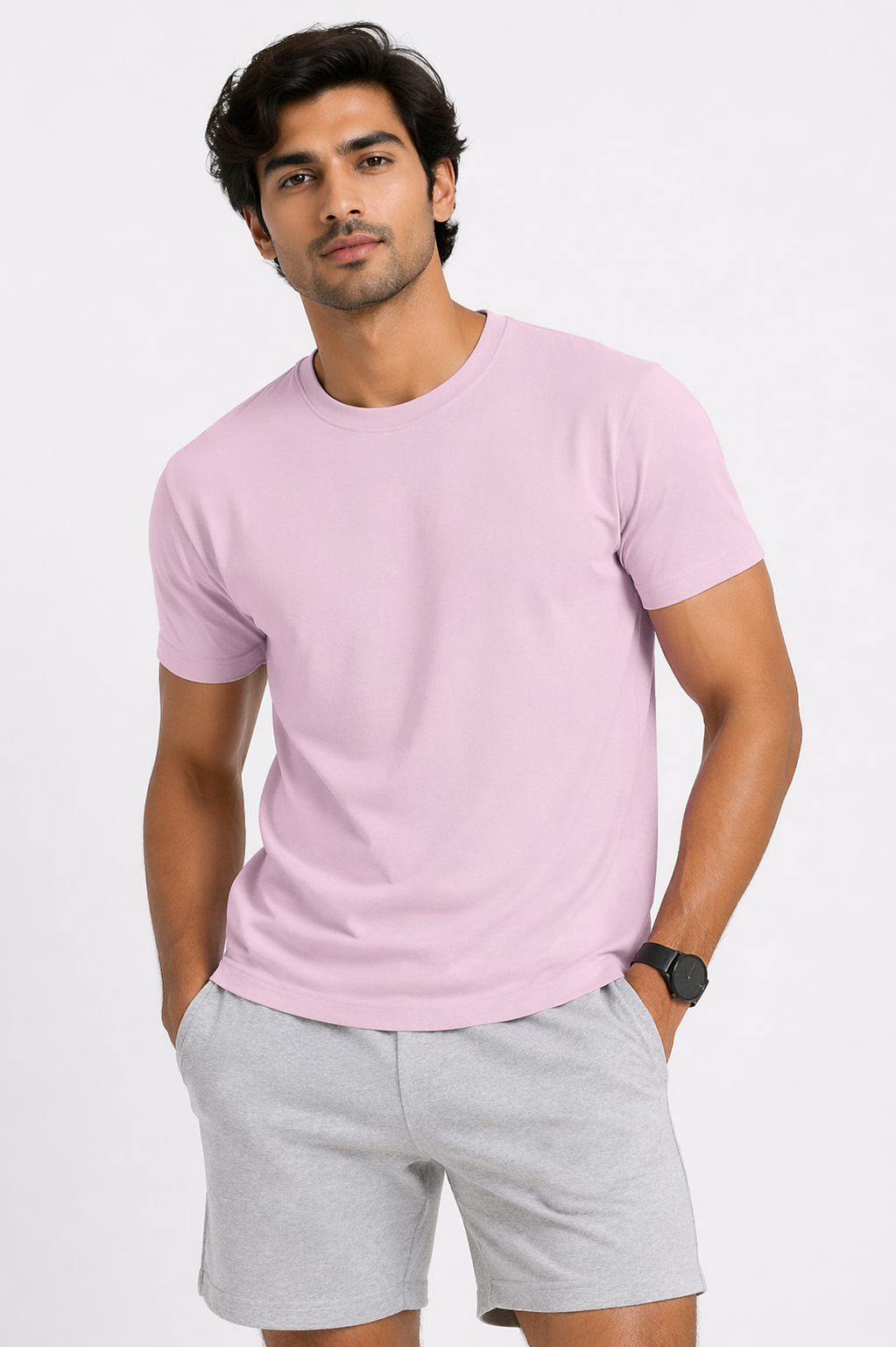 Unisex Classic Crew T-Shirt – 100% Cotton 180 GSM | Everyday Regular Fit Tee