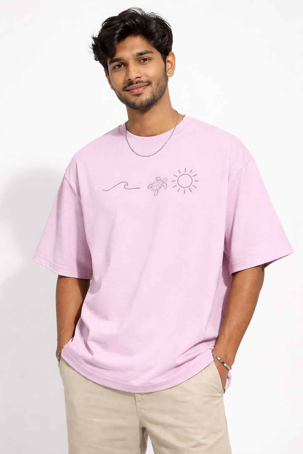 Unisex Oversized T-Shirt – 100% Cotton 180 GSM | Relaxed Streetwear Fit Tee