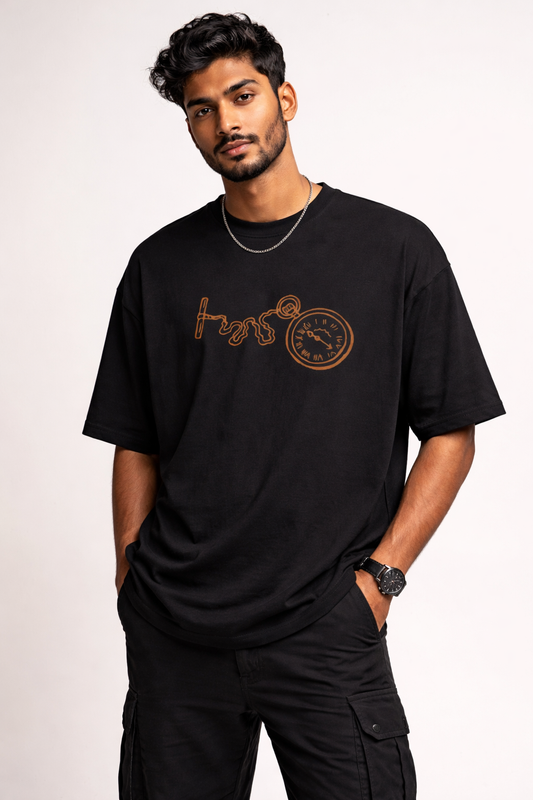 Unisex Terry Oversized T-Shirt | 260 GSM Premium Cotton Blend Drop Shoulder Tee