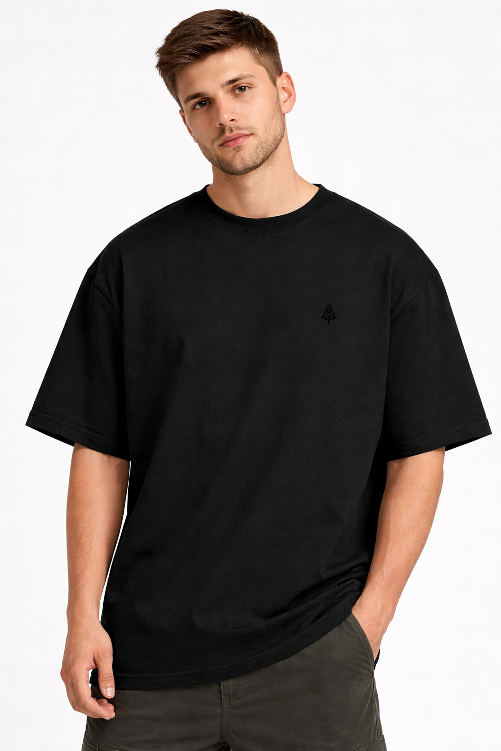Unisex Oversized T-Shirt | 100% Cotton 180 GSM Drop Shoulder Streetwear Tee