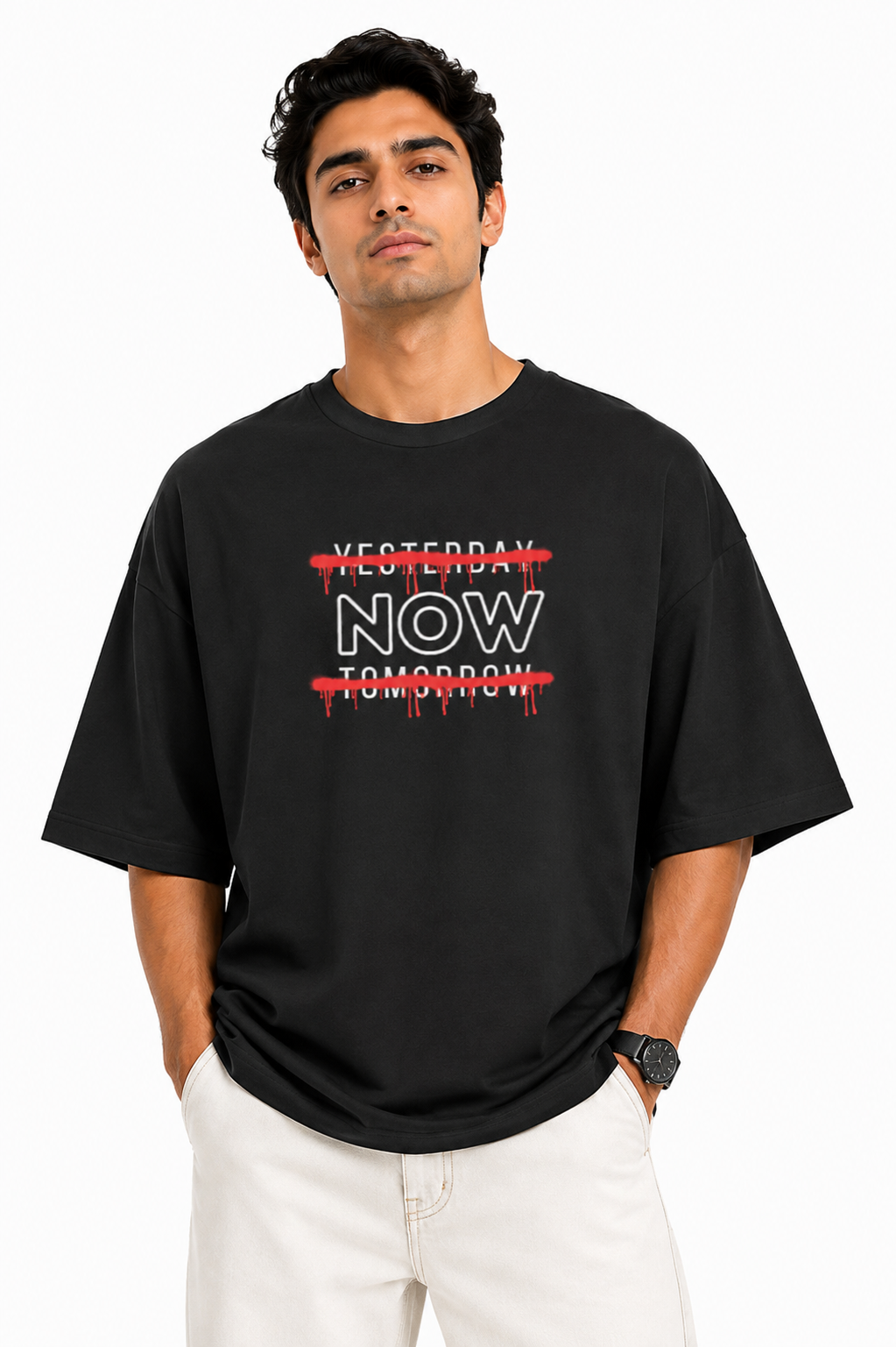 Now Oversized T-Shirt | Minimal Streetwear Tee