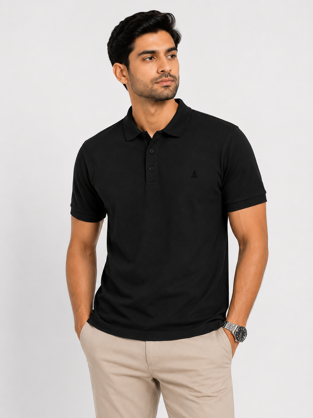 Collar Tee | Premium 220 GSM Polo | Structured Fit – Pinecraze