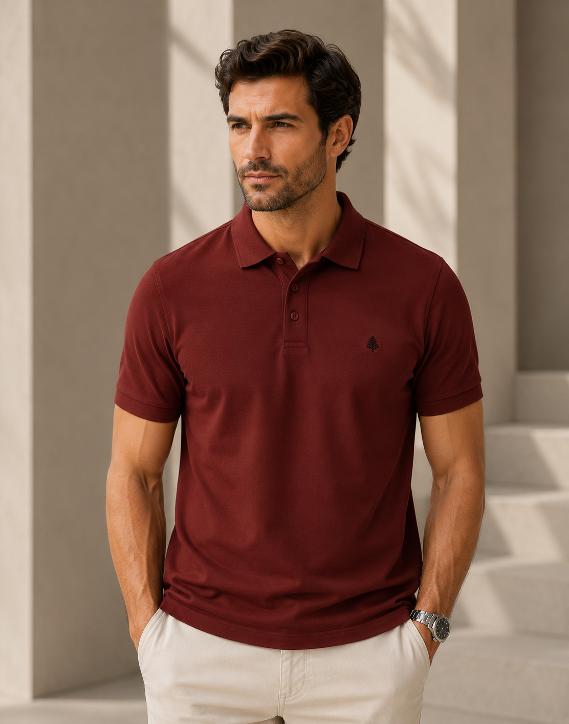 Collar Tee | Premium 220 GSM Polo | Structured Fit – Pinecraze