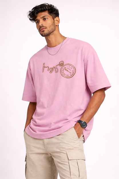 Unisex Terry Oversized T-Shirt | 260 GSM Premium Cotton Blend Drop Shoulder Tee