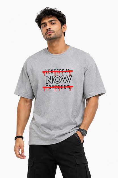 Now Oversized  T-Shirt | Minimal Streetwear Tee