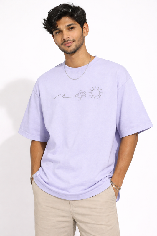 Unisex Oversized T-Shirt – 100% Cotton 180 GSM | Relaxed Streetwear Fit Tee