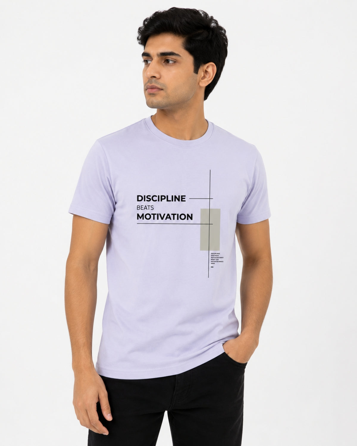 Premium Roundneck Everyday Stretch T-Shirt | Cotton Elastane Blend