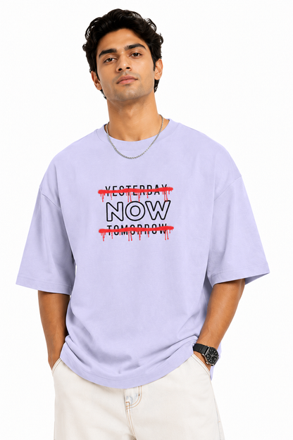 Now Oversized  T-Shirt | Minimal Streetwear Tee