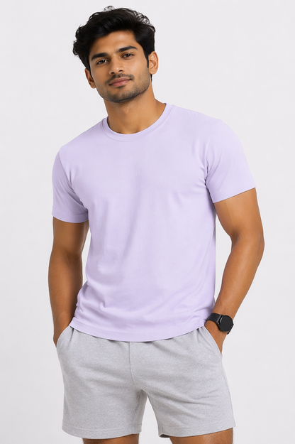 Unisex Classic Crew T-Shirt – 100% Cotton 180 GSM | Everyday Regular Fit Tee