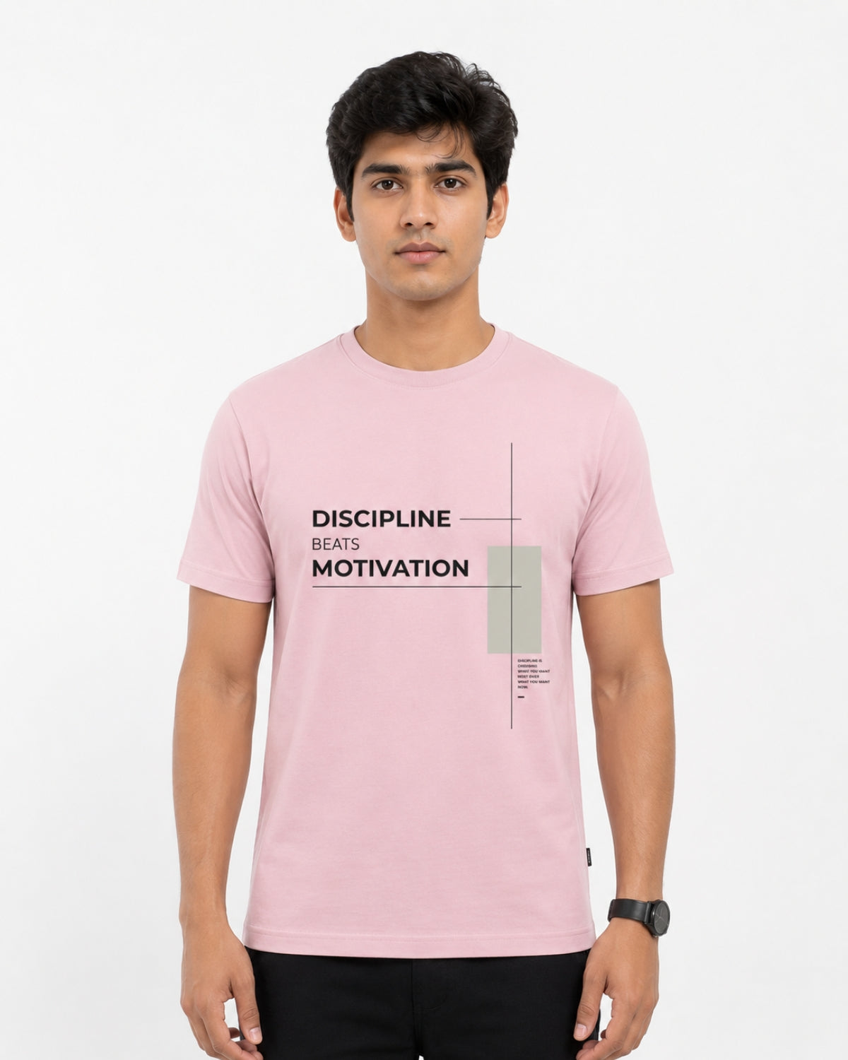 Premium Roundneck Everyday Stretch T-Shirt | Cotton Elastane Blend