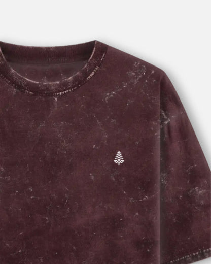 Premium Acid Wash Oversized T-Shirt for Men & Women | 240 GSM Cotton
