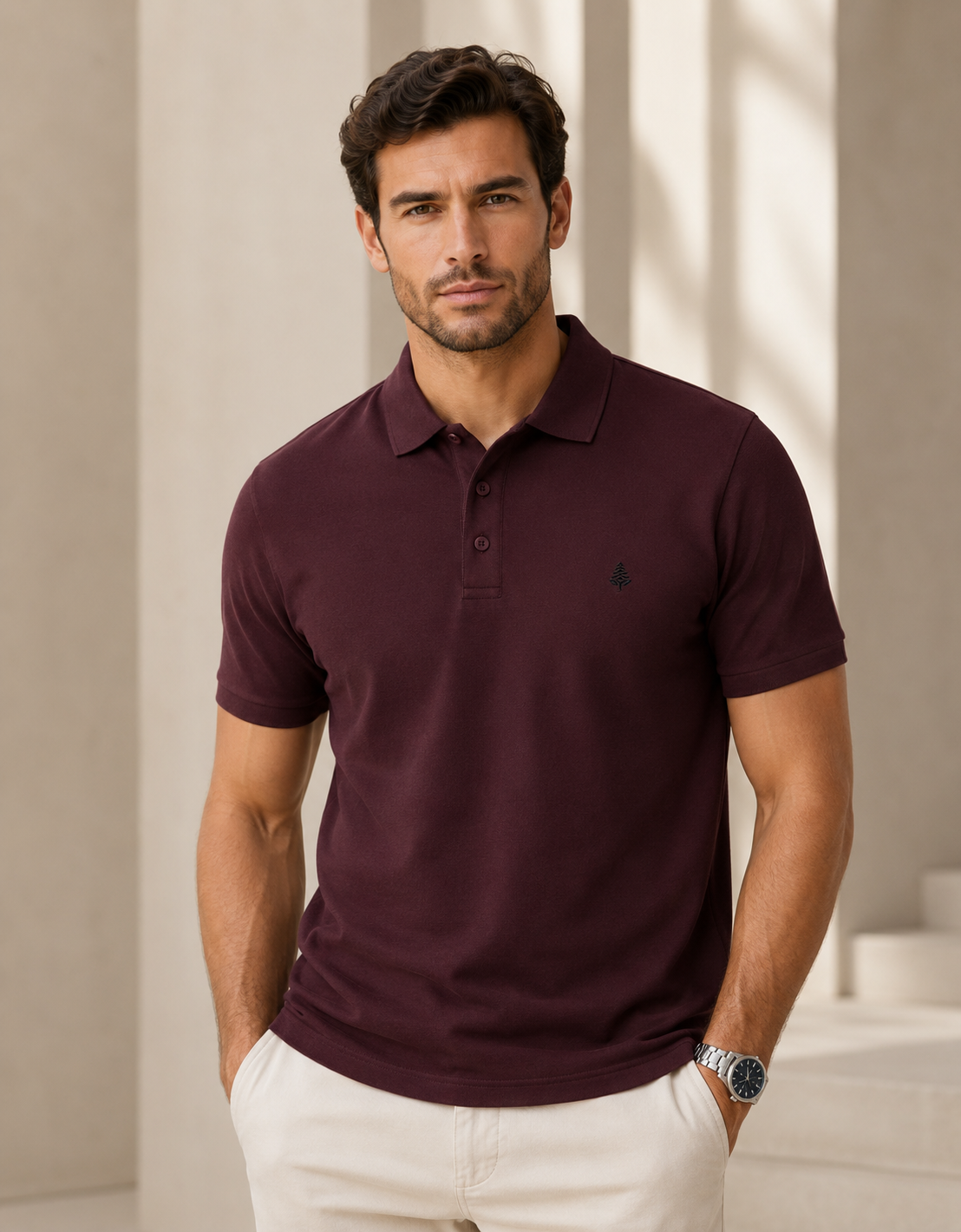 Collar Tee | Premium 220 GSM Polo | Structured Fit – Pinecraze