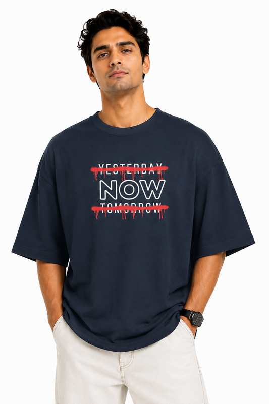 Now Oversized T-Shirt | Minimal Streetwear Tee
