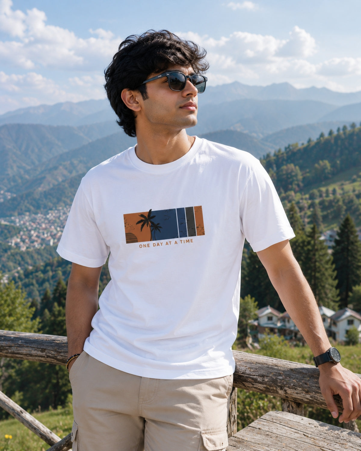 Travel Premium Round Neck T-Shirt | Flexibility and Comfort.