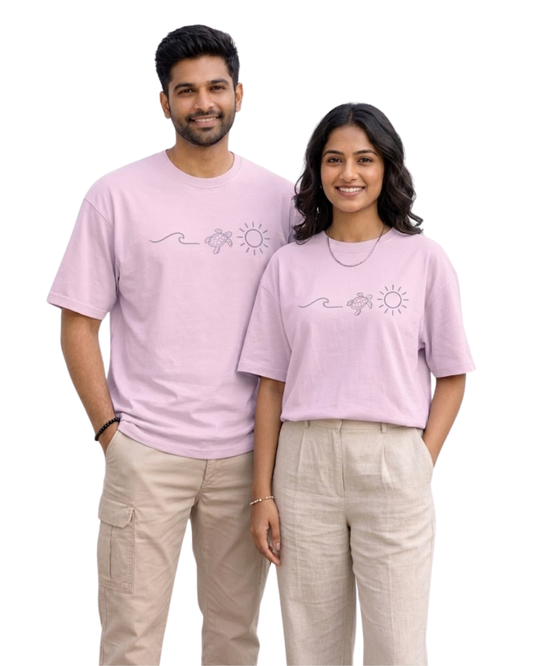 Unisex Oversized T-Shirt – 100% Cotton 180 GSM | Relaxed Streetwear Fit Tee