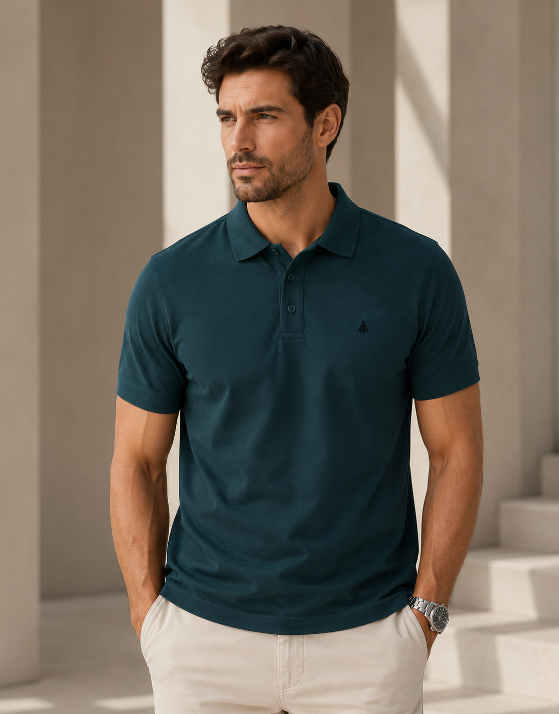 Collar Tee | Premium 220 GSM Polo | Structured Fit – Pinecraze