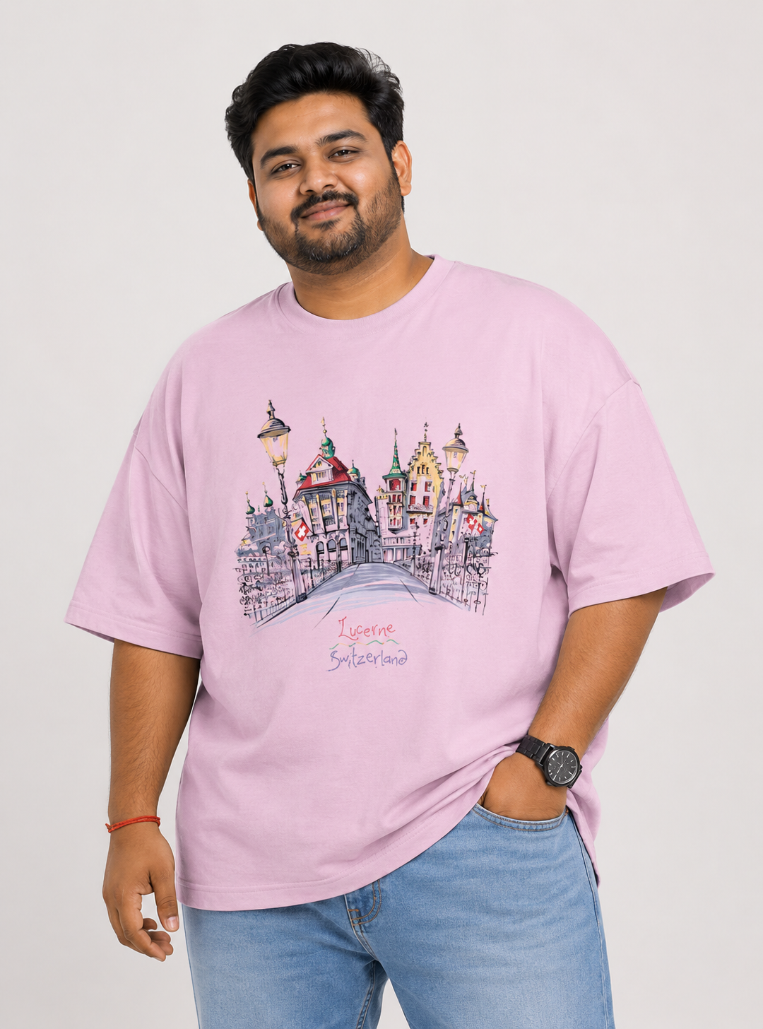 Minimalist Oversized T-Shirt for Men & Women | Premium Cotton Streetwear Tee