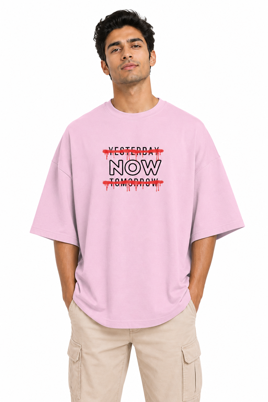 Now Oversized  T-Shirt | Minimal Streetwear Tee
