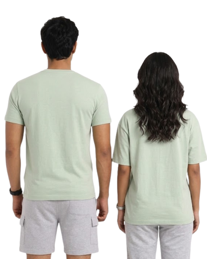 Unisex Classic Crew T-Shirt – 100% Cotton 180 GSM | Everyday Regular Fit Tee
