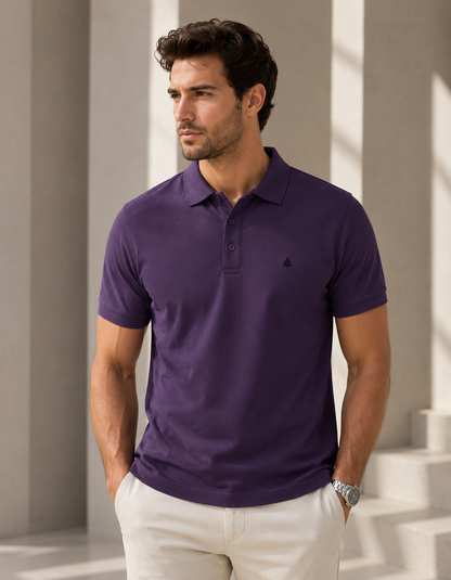 Collar Tee | Premium 220 GSM Polo | Structured Fit – Pinecraze