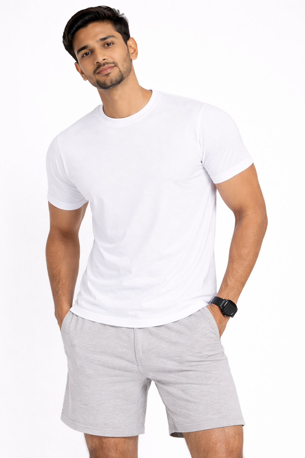 Unisex Classic Crew T-Shirt – 100% Cotton 180 GSM | Everyday Regular Fit Tee