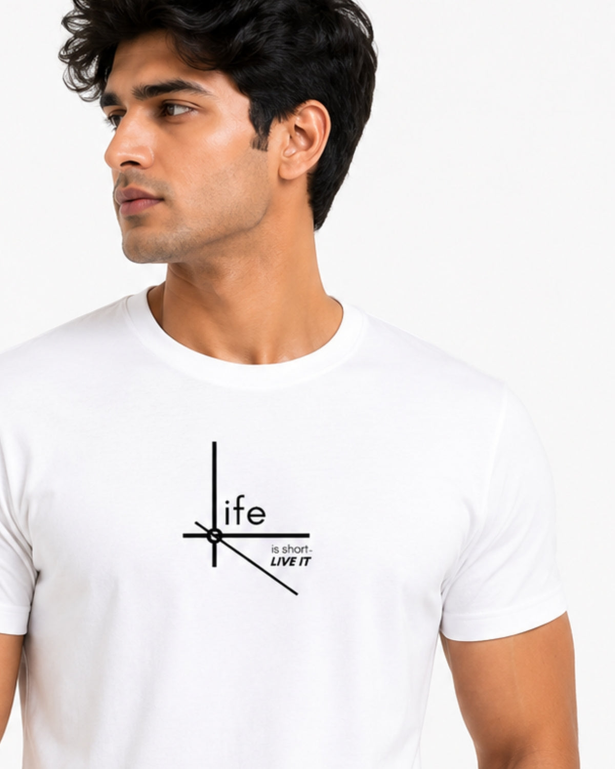 Premium Unisex Round Neck Stretch T-Shirt