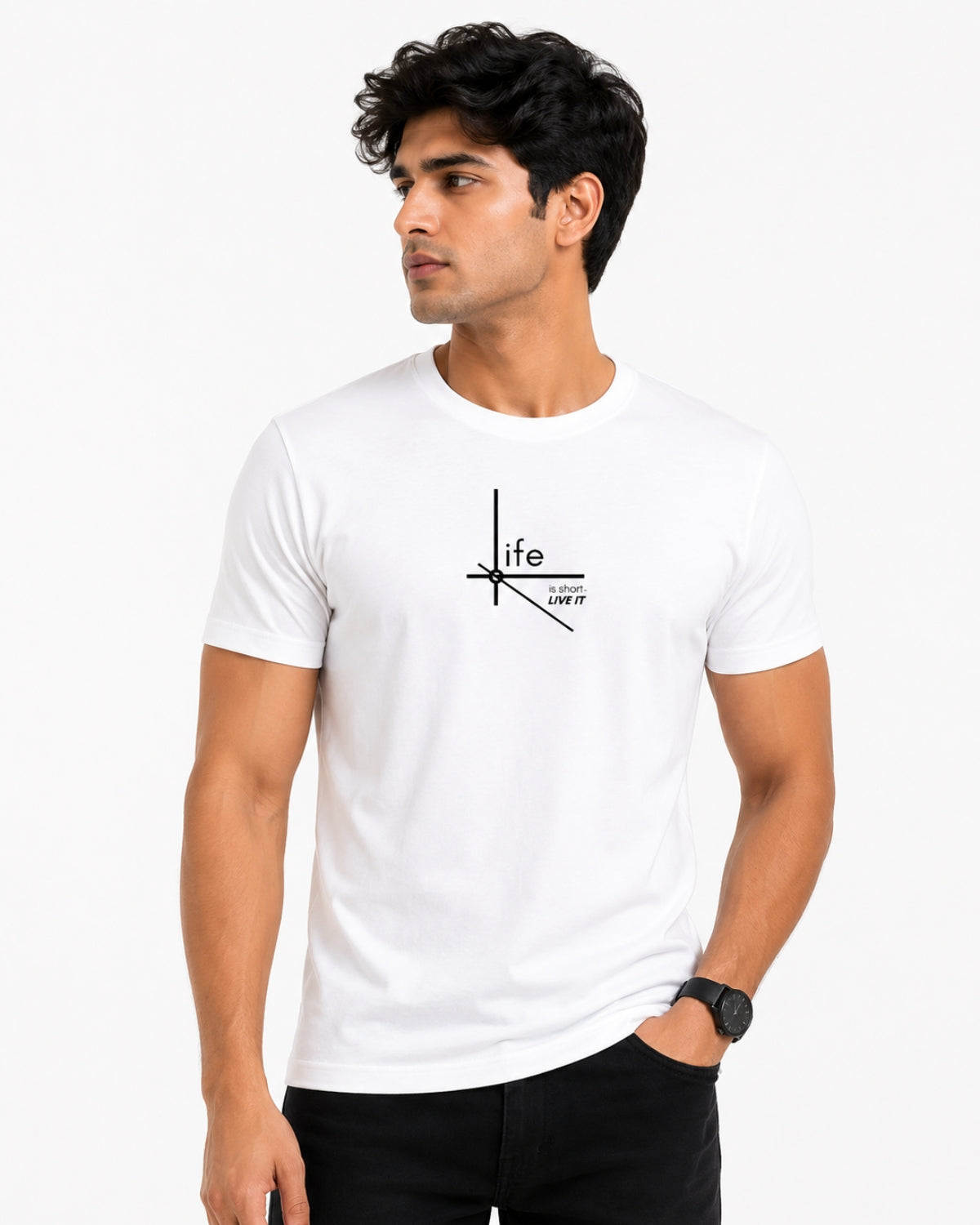 Premium Unisex Round Neck Stretch T-Shirt